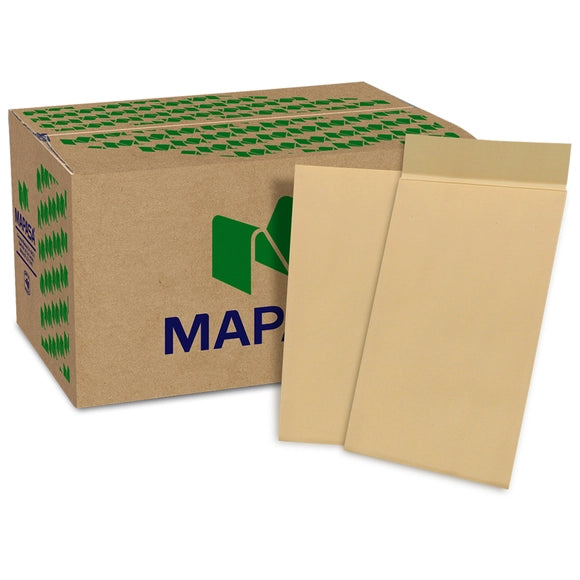 Sobre COIN-605 Kraft Mapasa 60Kg Pegue Bilateral Solapa sin Engomar 8.8x16.4cm Pqte C/1000