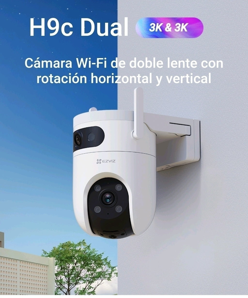 Camara Wifi EZVIZ H9C DUAL 3K