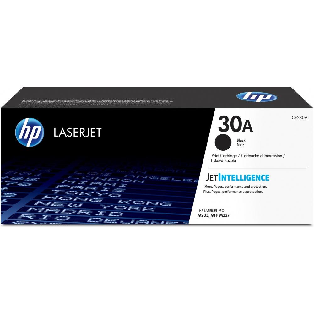 Tóner HP 30A - CF230A, Negro
