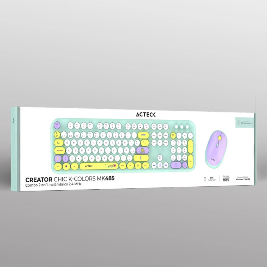 Kits para Teclado Y Mouse ACTECK MK485