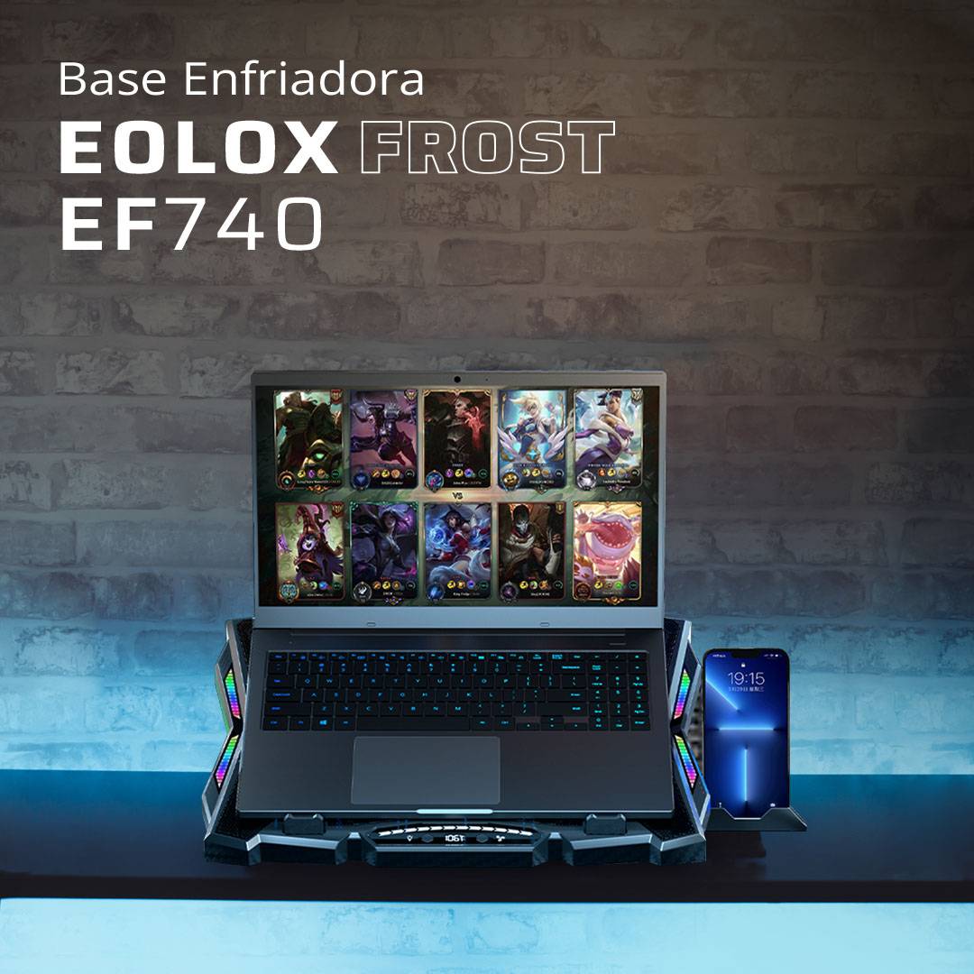 Bases Enfriadoras Balam Rush EF740