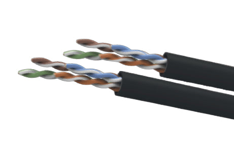 Cable UTP WAM CAT5e-OUTDOOR-NEGRO