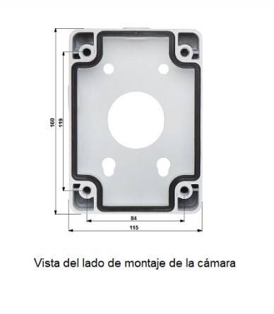 Caja de Conexiones Dahua Technology DH-PFA120