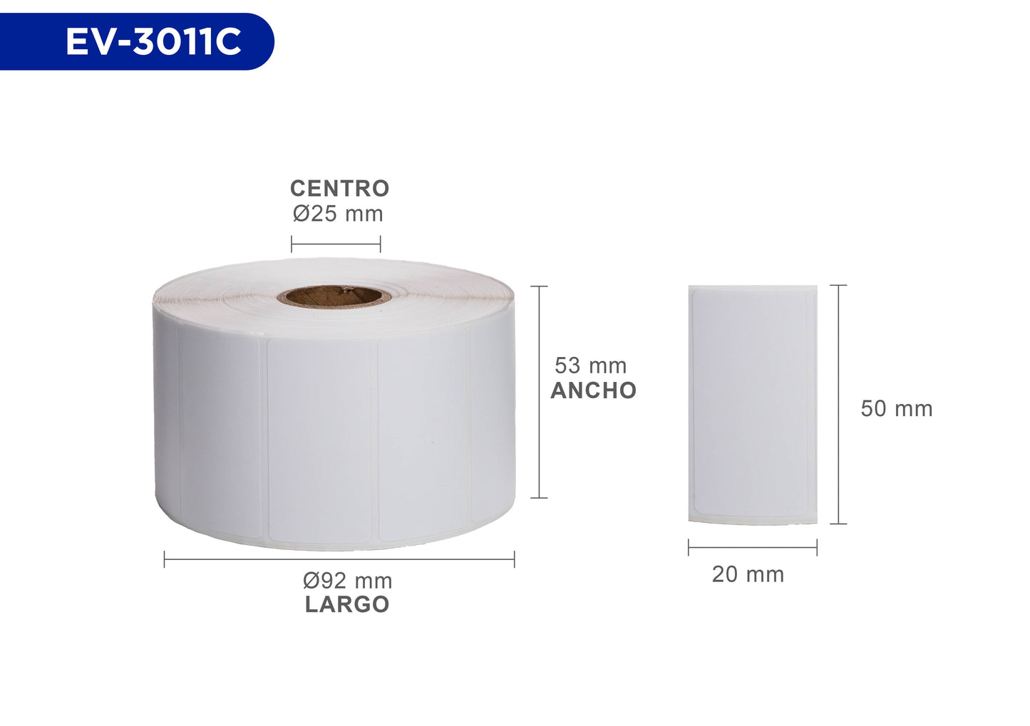 Etiquetas EVOTEC EV-3011C