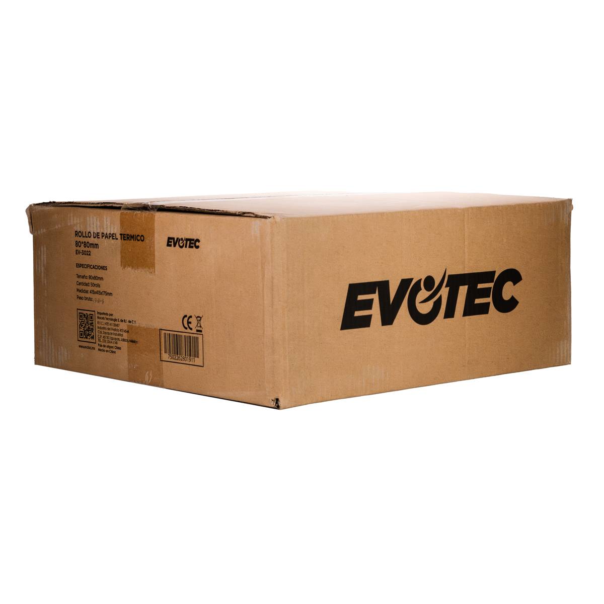 Rollos de papel EVOTEC EV-3022C