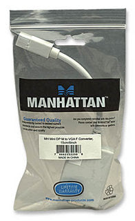 Adaptador Mini Displayport a VGA MANHATTAN 322508