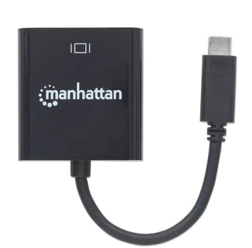 Convertidor USB C a VGA MANHATTAN 151771