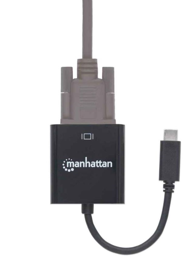Convertidor USB C a VGA MANHATTAN 151771