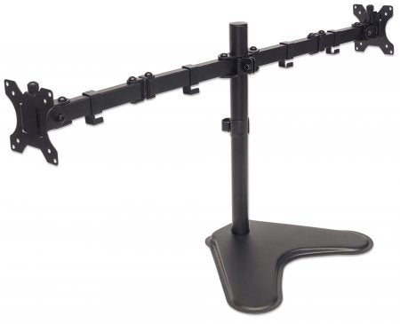Soporte para dos monitores MANHATTAN Movimiento con brazos de doble articulación