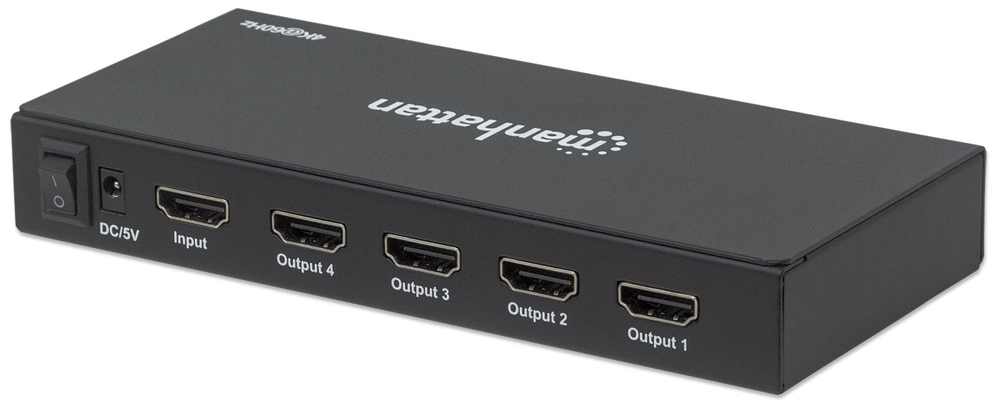 Video Splitter HDMI 4k@60Hz MANHATTAN 207805