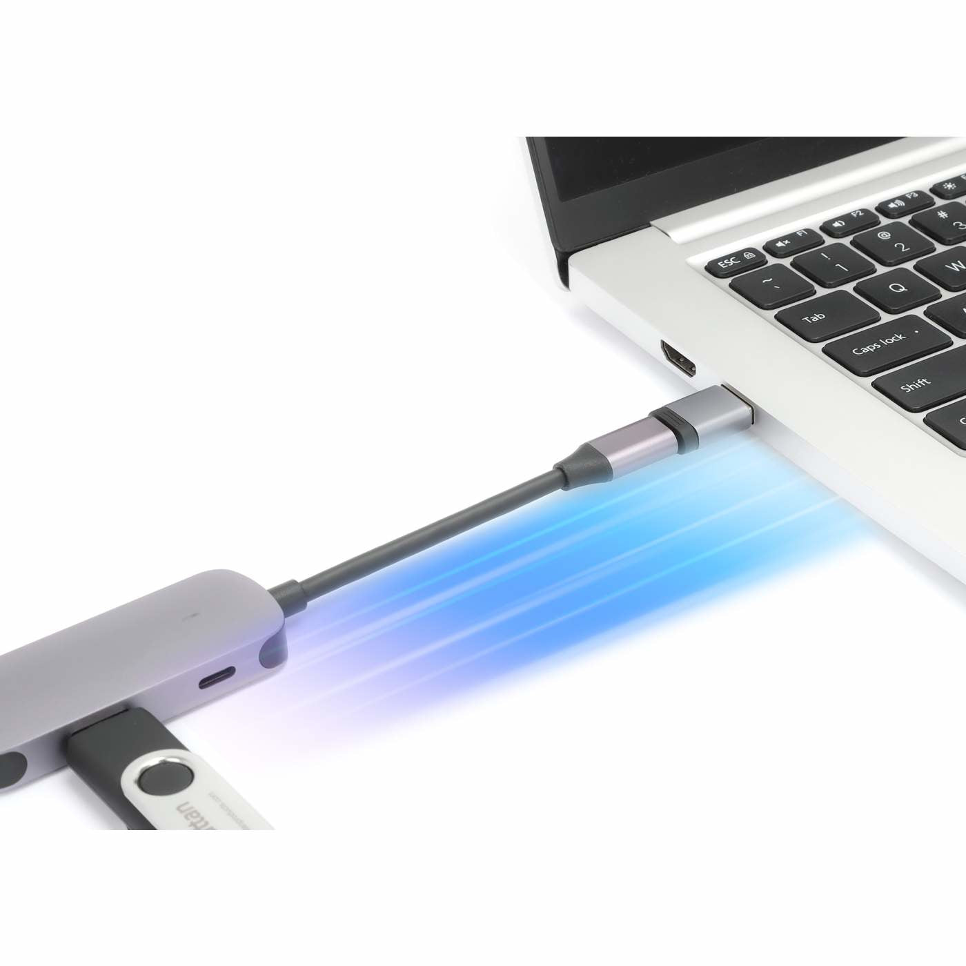 Adaptador USB-A a USB-C MANHATTAN 356305