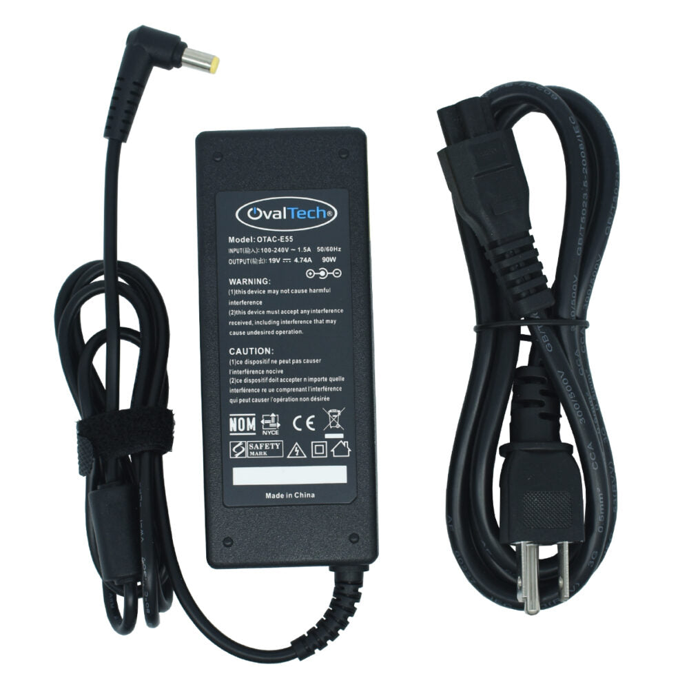 Adaptador para Computadora Portatil OVALTECH 19V/4.74AH