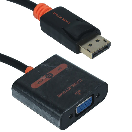 Adaptador DisplayPort a VGA OVALTECH OVDP-VGA