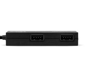 Hub USB V2.0, Compacto, 4 Puertos, Negro BROBOTIX 497677