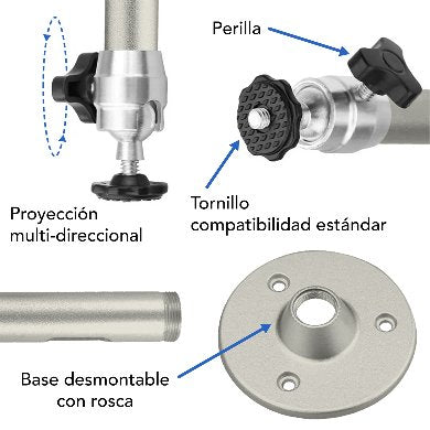 Soporte Universal para Proyector BROBOTIX 963838