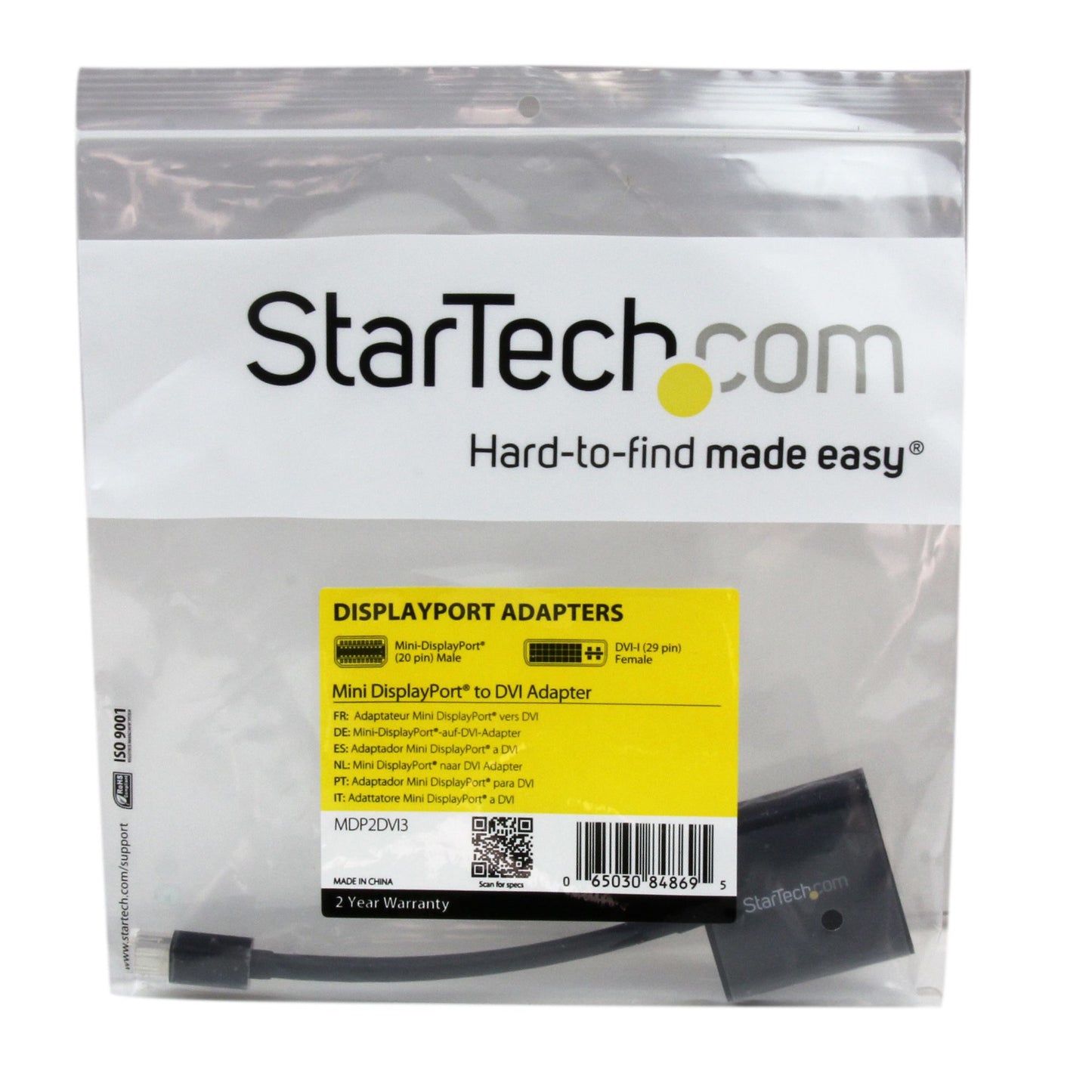 Adaptador de Video StarTech.com MDP2DVI3