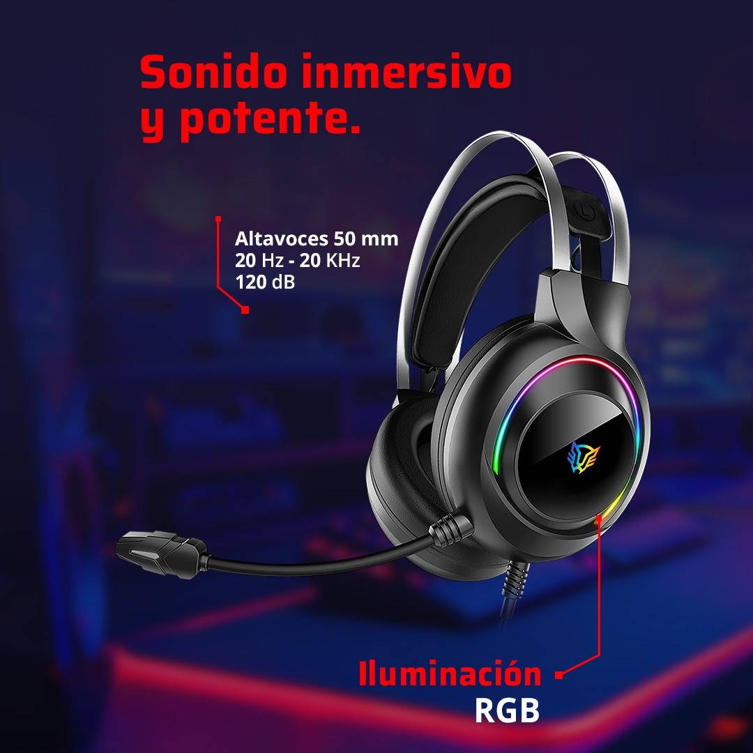 Diademas Gaming Balam Rush BR-941204