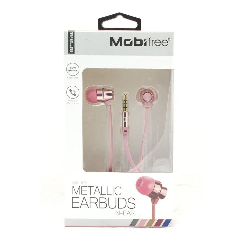 Audífonos In EAR Mobifree METALIC