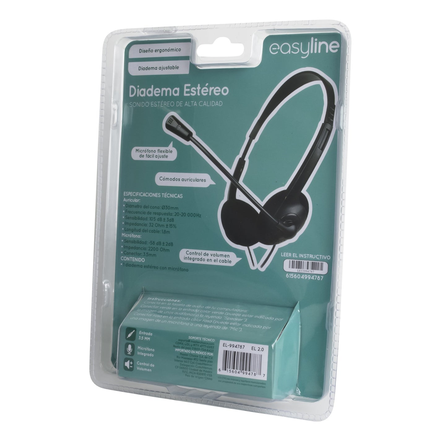 Auriculares PERFECT CHOICE EL-994787