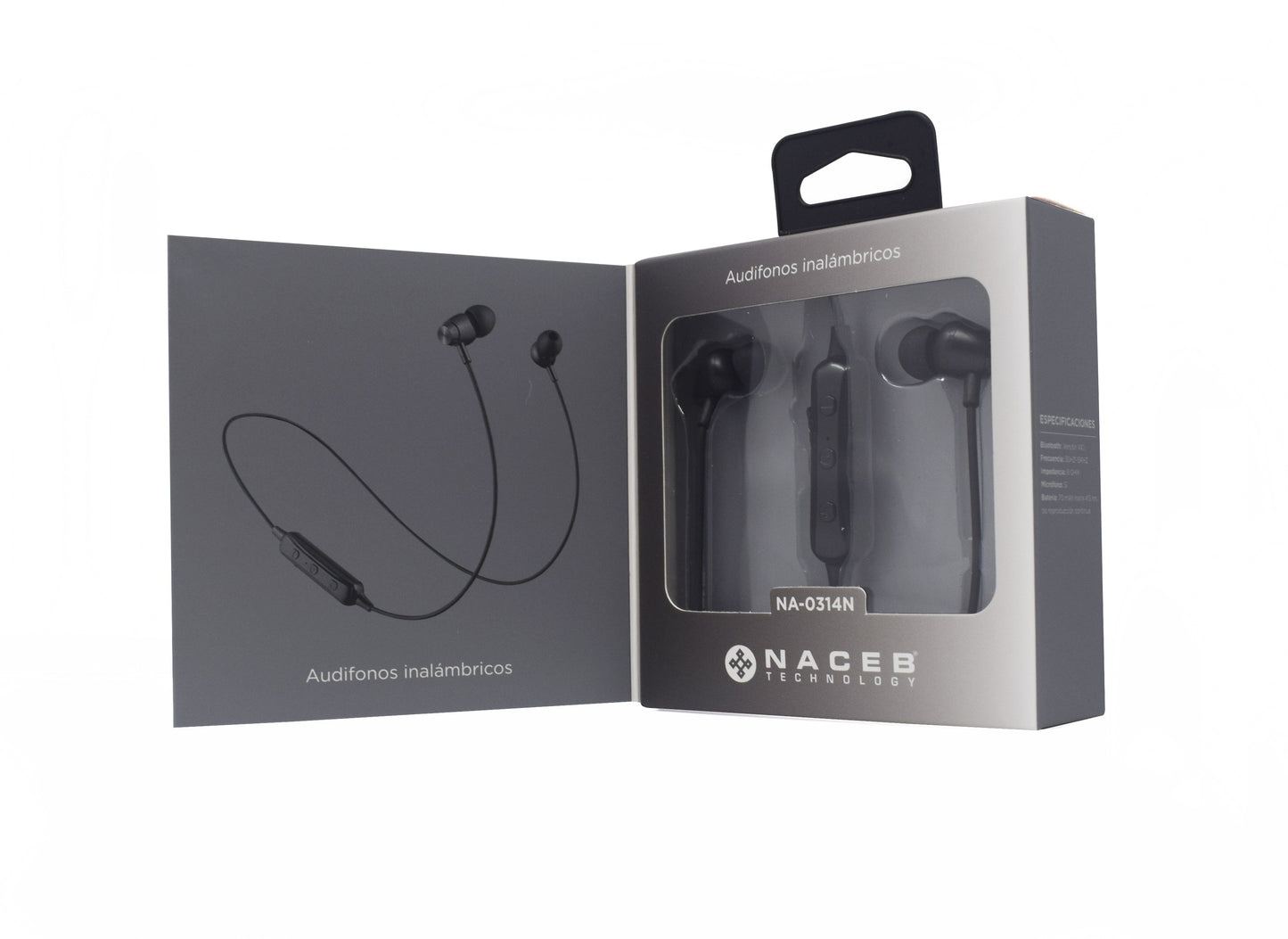 Audífono Bluetooth Naceb Technology NA-0314N
