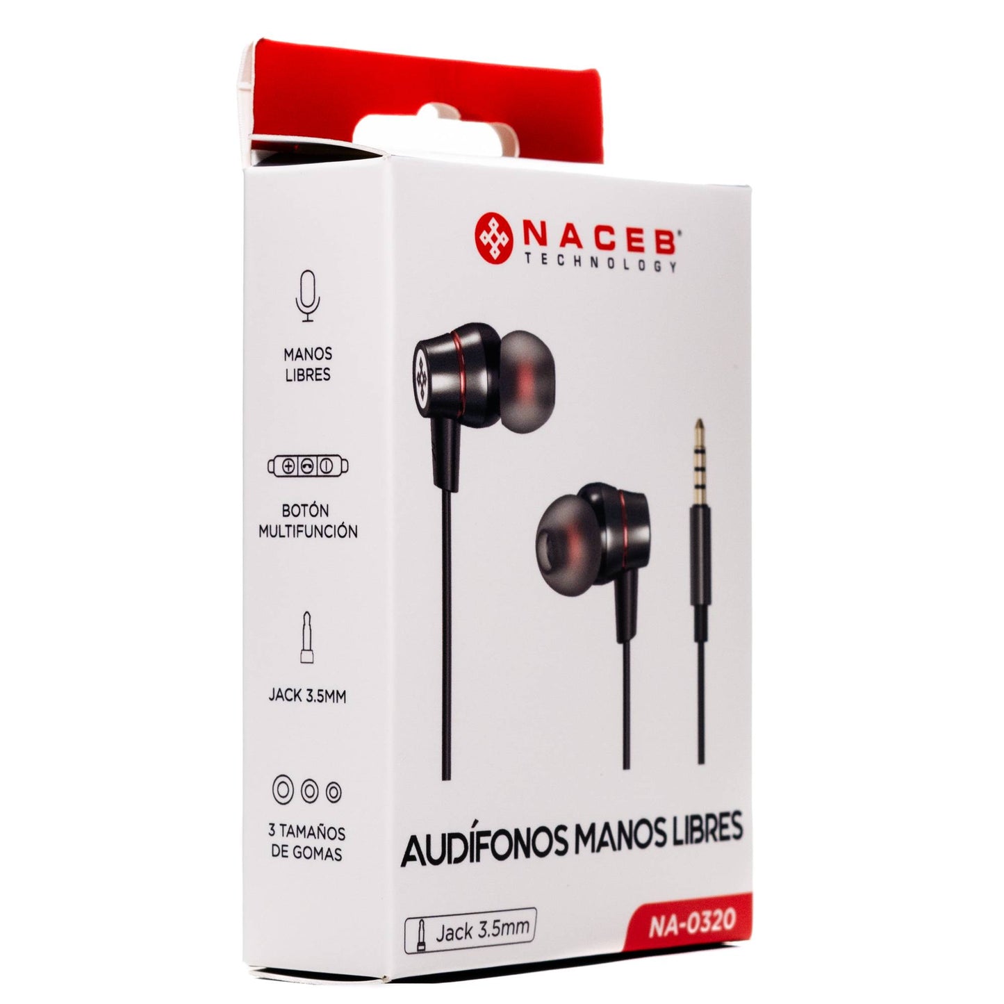 Audífonos Naceb Technology Na-0320