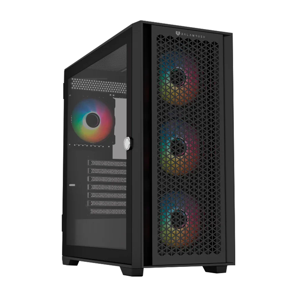 Gabinete Gaming Balam Rush Carbono Twin Mate