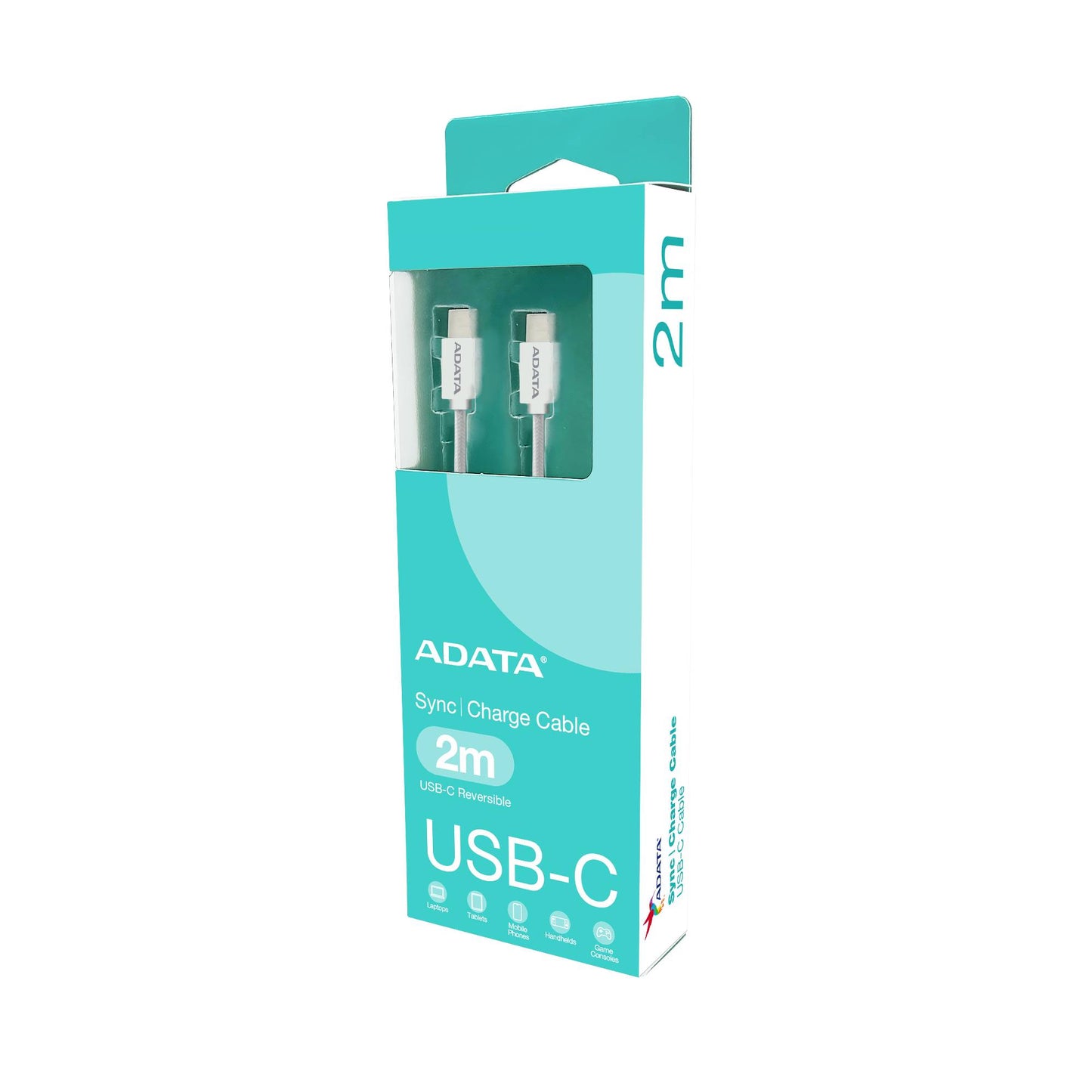 Cables USB ADATA CACC-200PN-WH