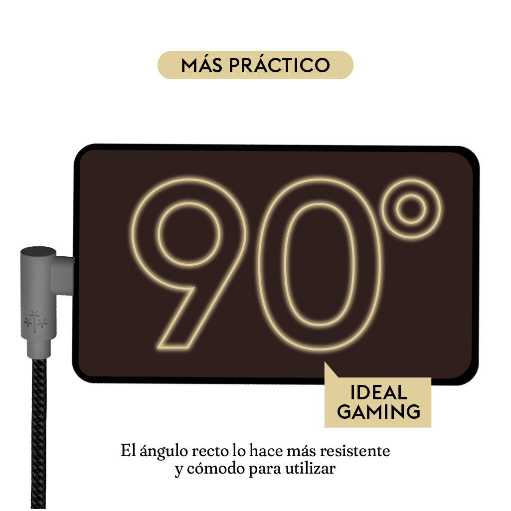 Cable Braided USB - USB Micro Hune Hiedra