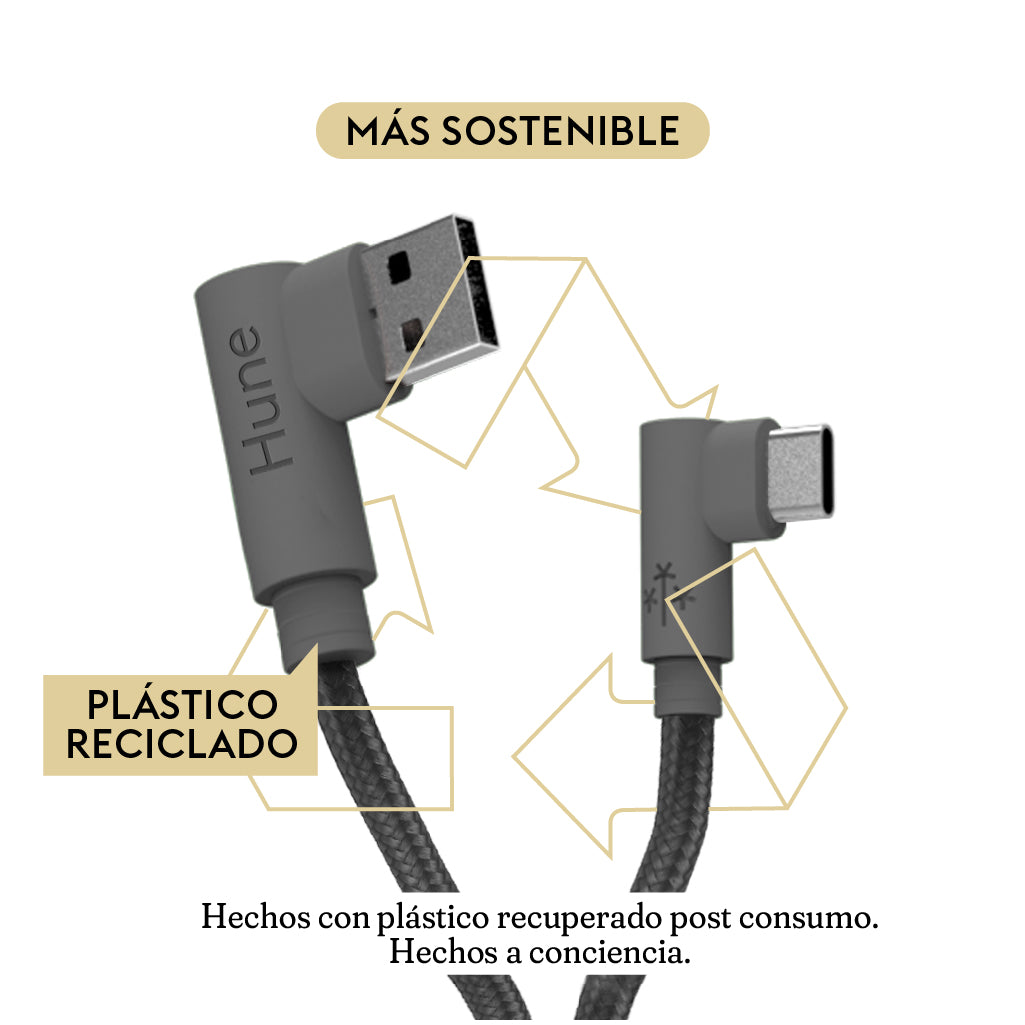 Cable Braided USB - Type C Hune Hiedra