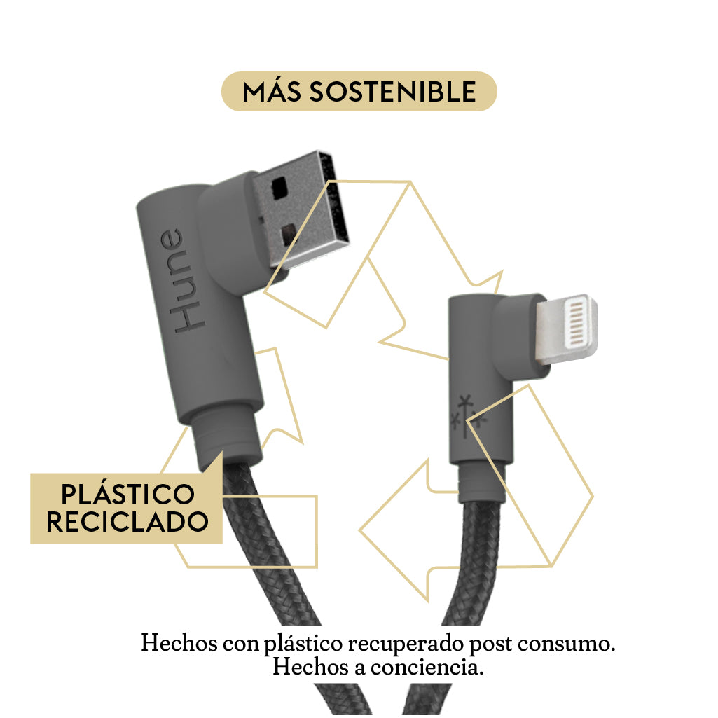 Cable Braided USB - Lightning Hune Hiedra