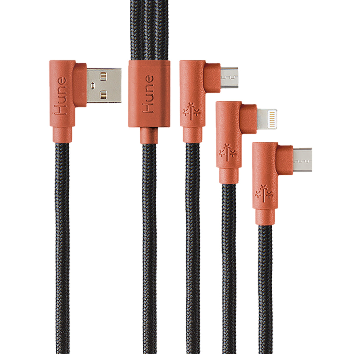 Cables 3 en 1 Hune Hiedra