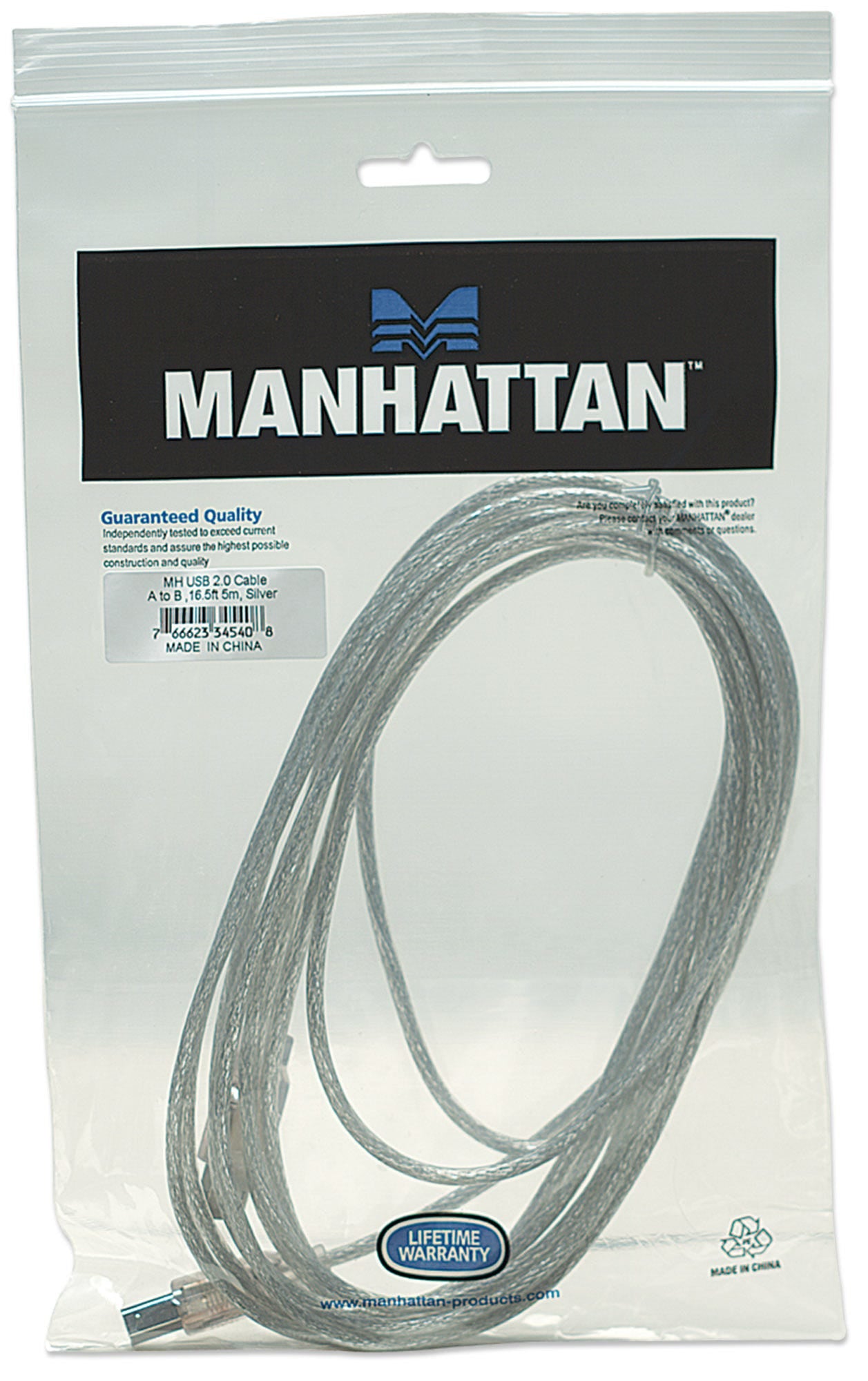 Cable USB MANHATTAN 345408