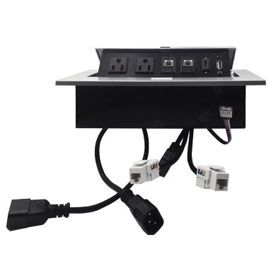 CAJA PARA MESA: HDMI USB RJ45 CAT6 BROBOTIX 171224