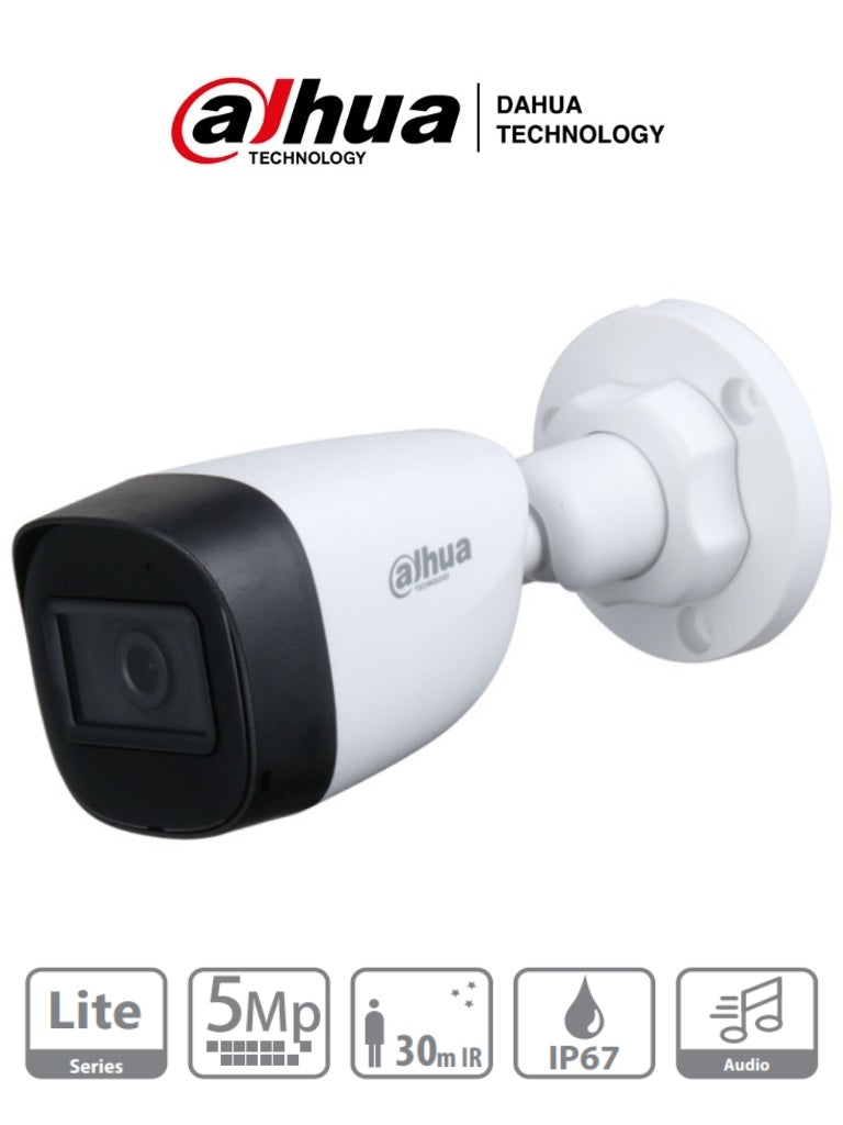 Cámara Dahua HDCVI Bala Dahua Technology DH-HAC-HFW1500CN-A-0280B-S2
