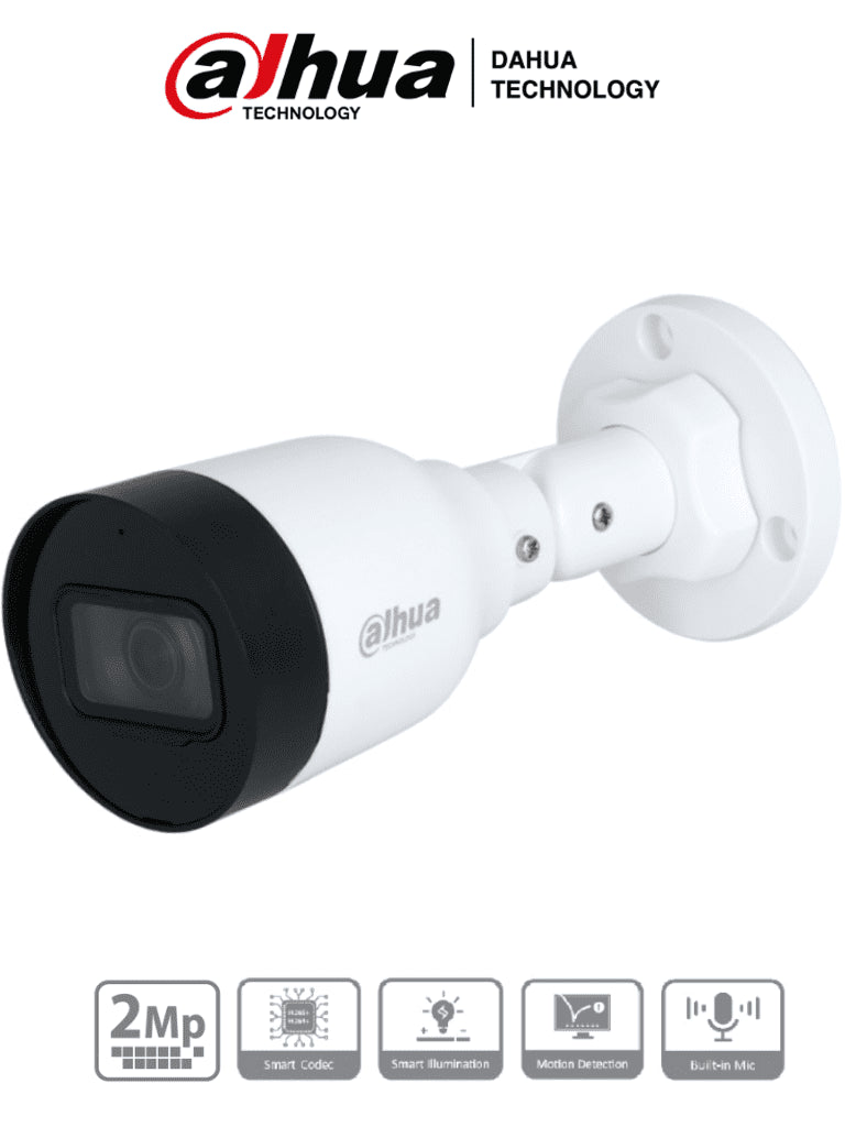 Cámara Bala Dahua Technology DH-IPC-HFW1230S1-A-S5