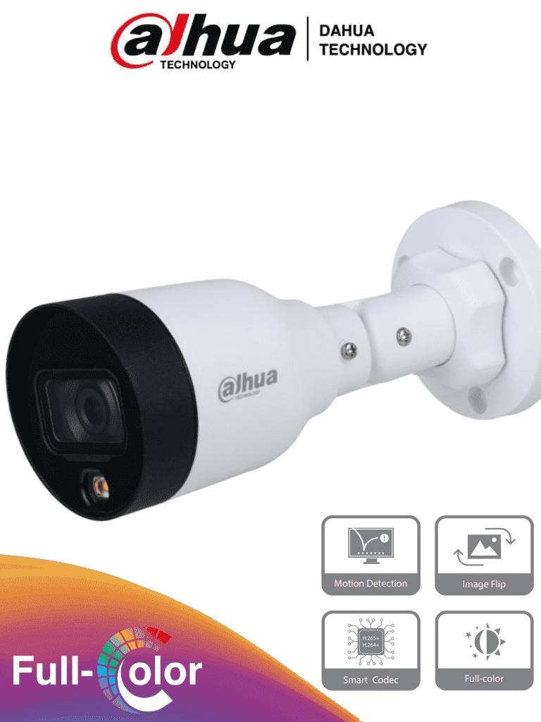 Cámara Bala Dahua Technology IPC-HFW1239S1-LED-S4