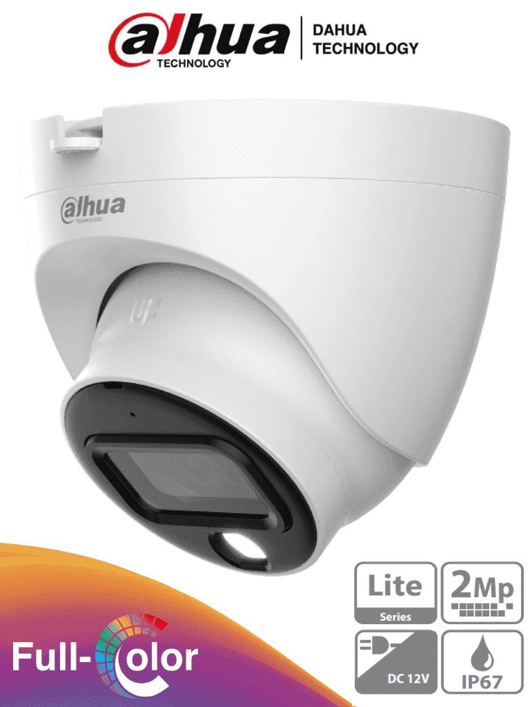 Cámara Domo Análoga Dahua Technology DH-HAC-HDW1209TLQN-A-LED-0280B-S3