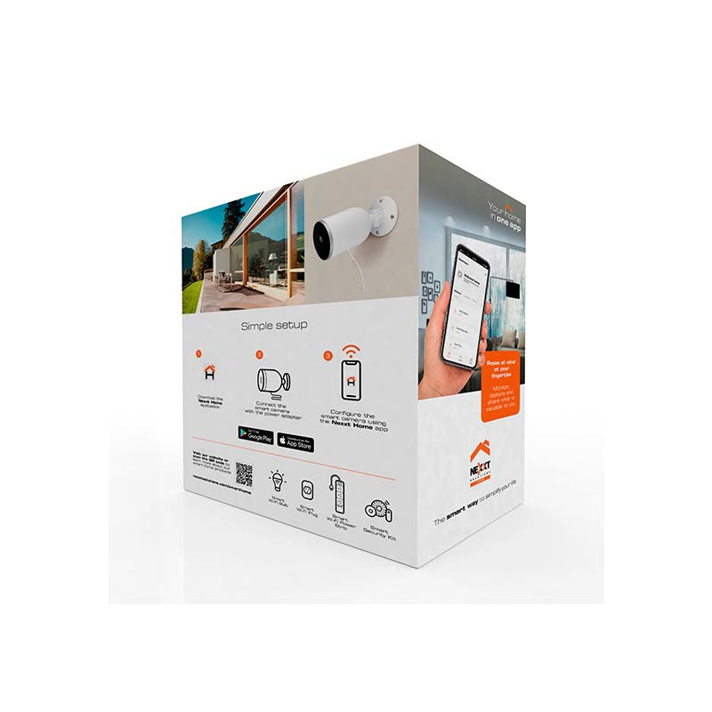 Cámara inteligente Wi-fi Nexxt Solutions Home NHC-O610
