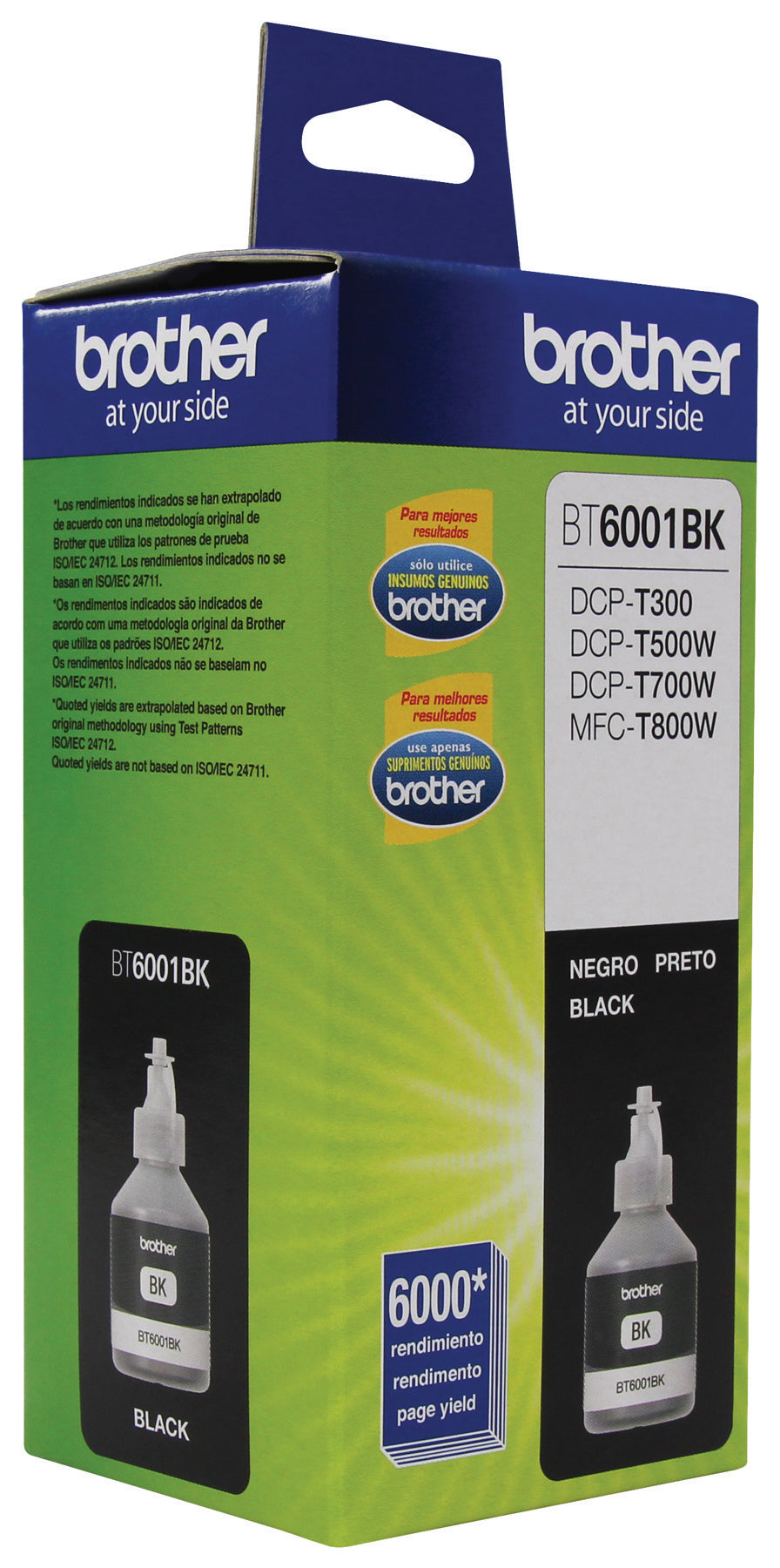 Botella de Tinta BROTHER BT6001BK
