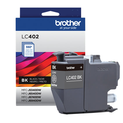 Cartuchos BROTHER LC402BK