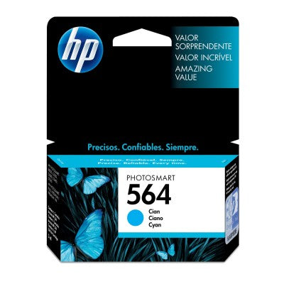 Tinta HP 564 - CB318WL, Cian