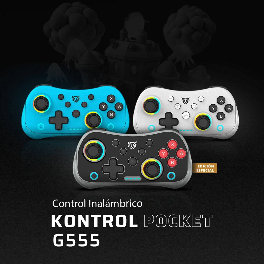 Controles Gaming Balam Rush KONTROL POCKET G555