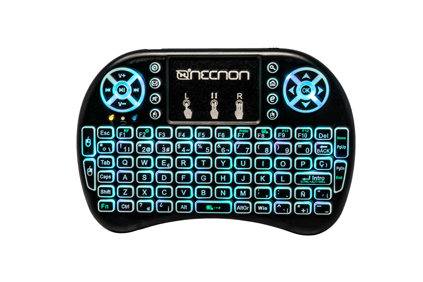 Control Remoto con Mousepad y Teclado NECNON NRC-01