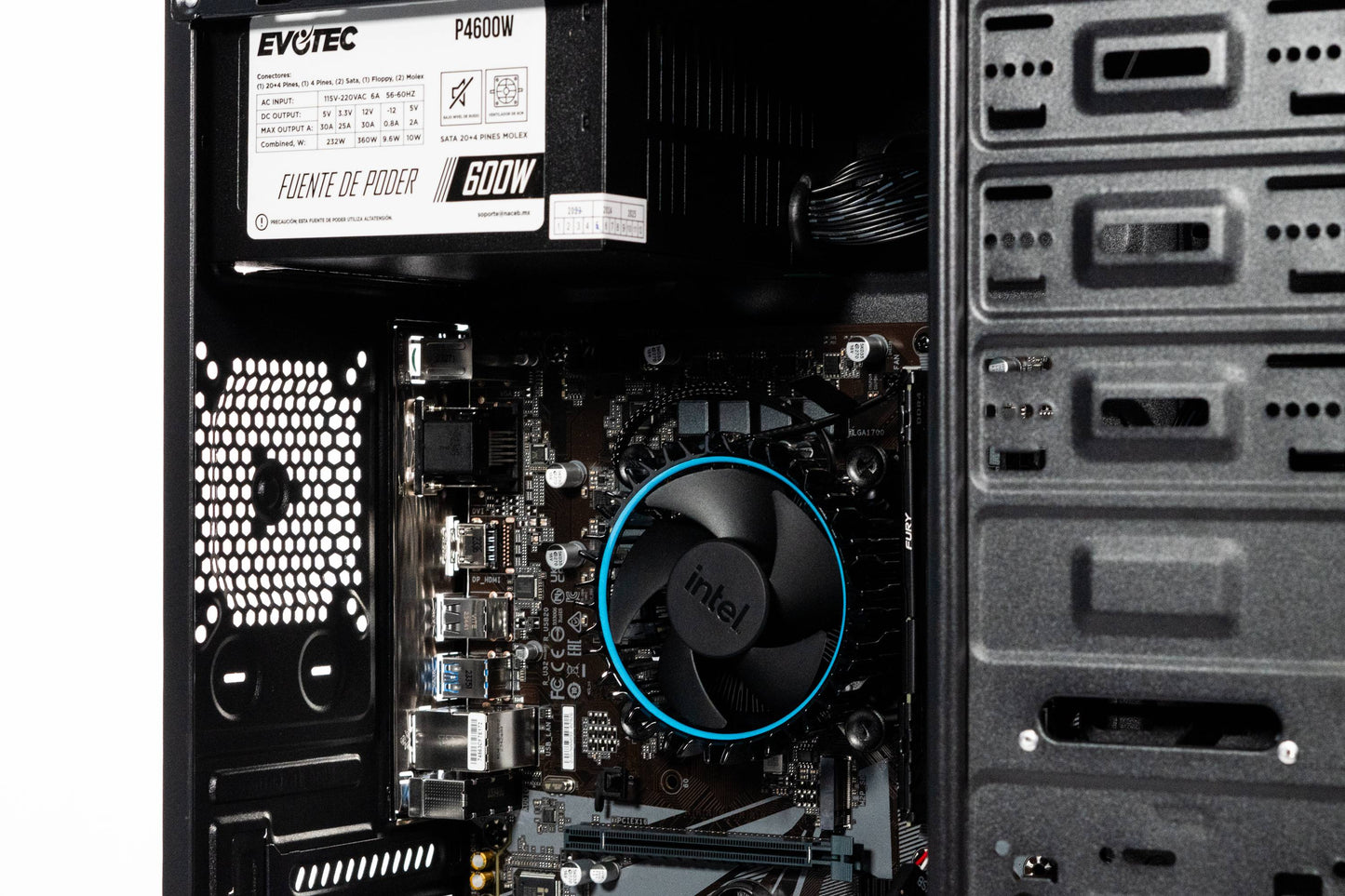 PCs de Escritorio EVOTEC Vertec Intel i3-12100-01