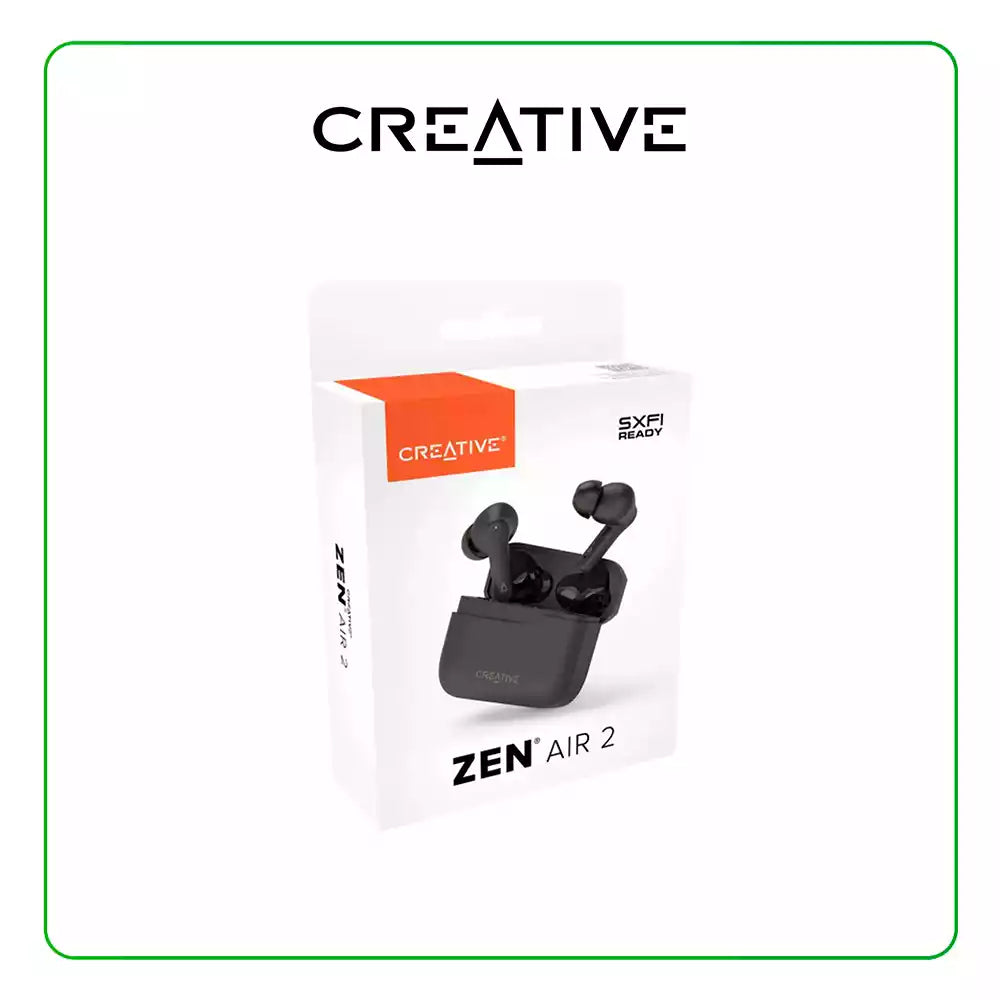 Audifonos CREATIVE LABS ZEN AIR 2 BK