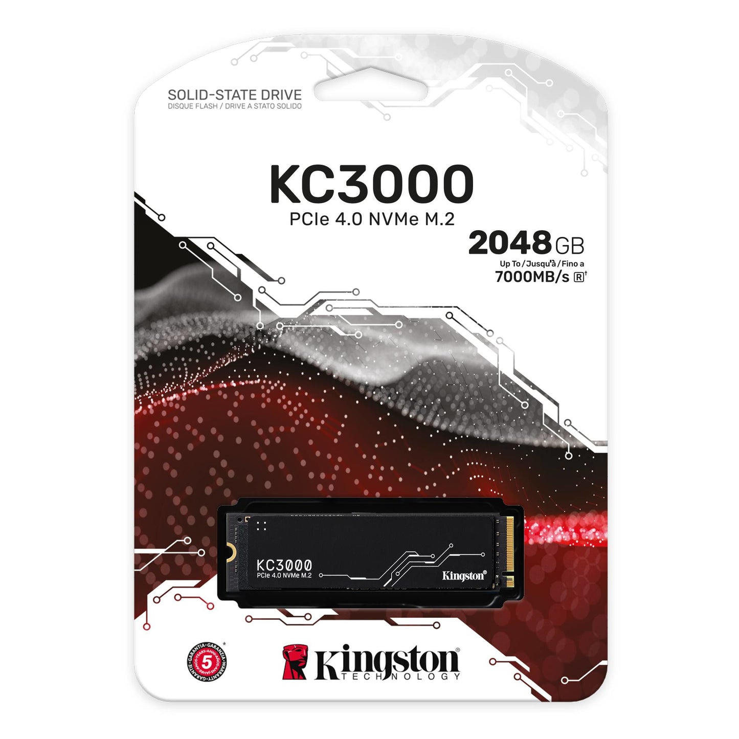 SSD Kingston Technology KC3000 de 2048GB
