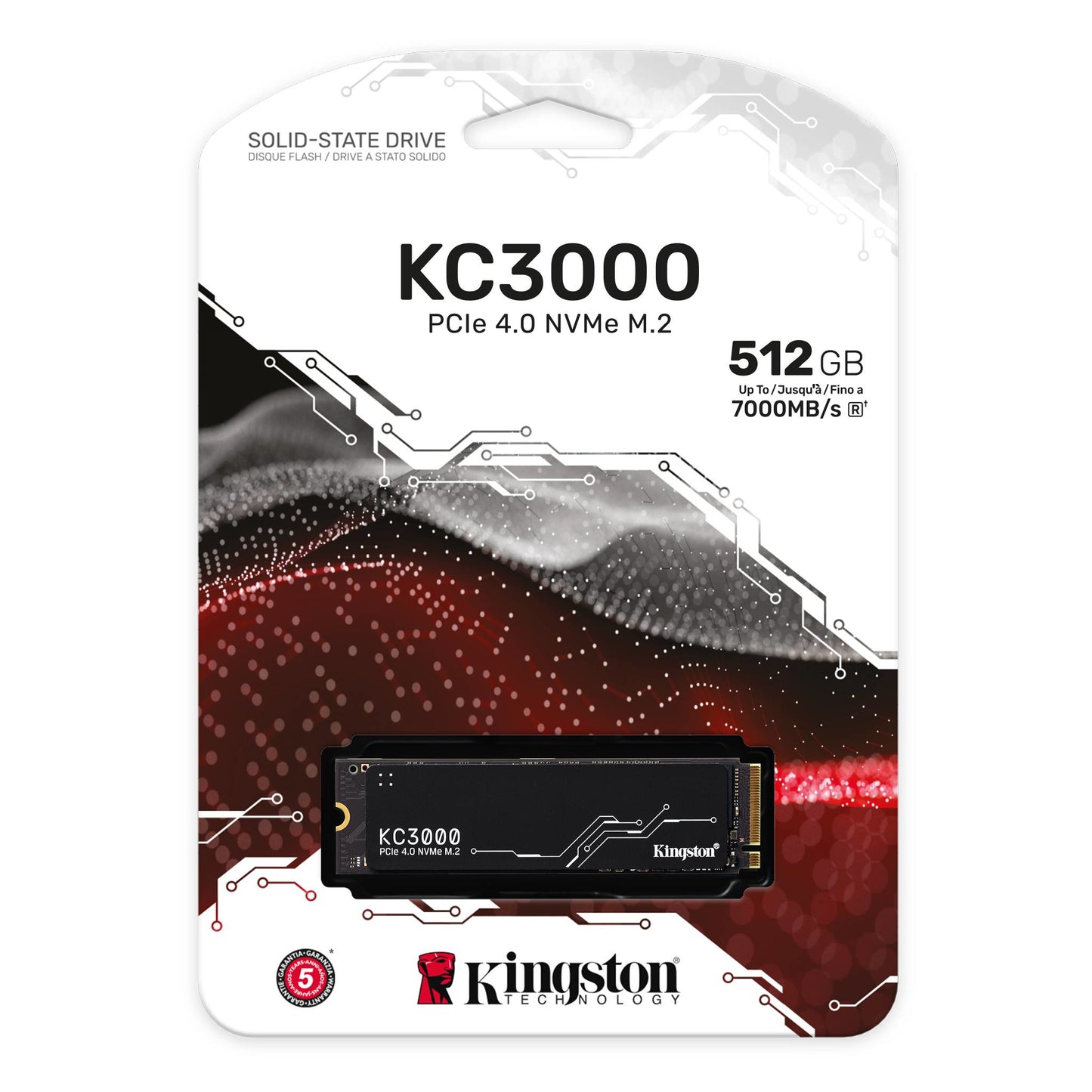 SSD Kingston Technology KC3000 de 512GB