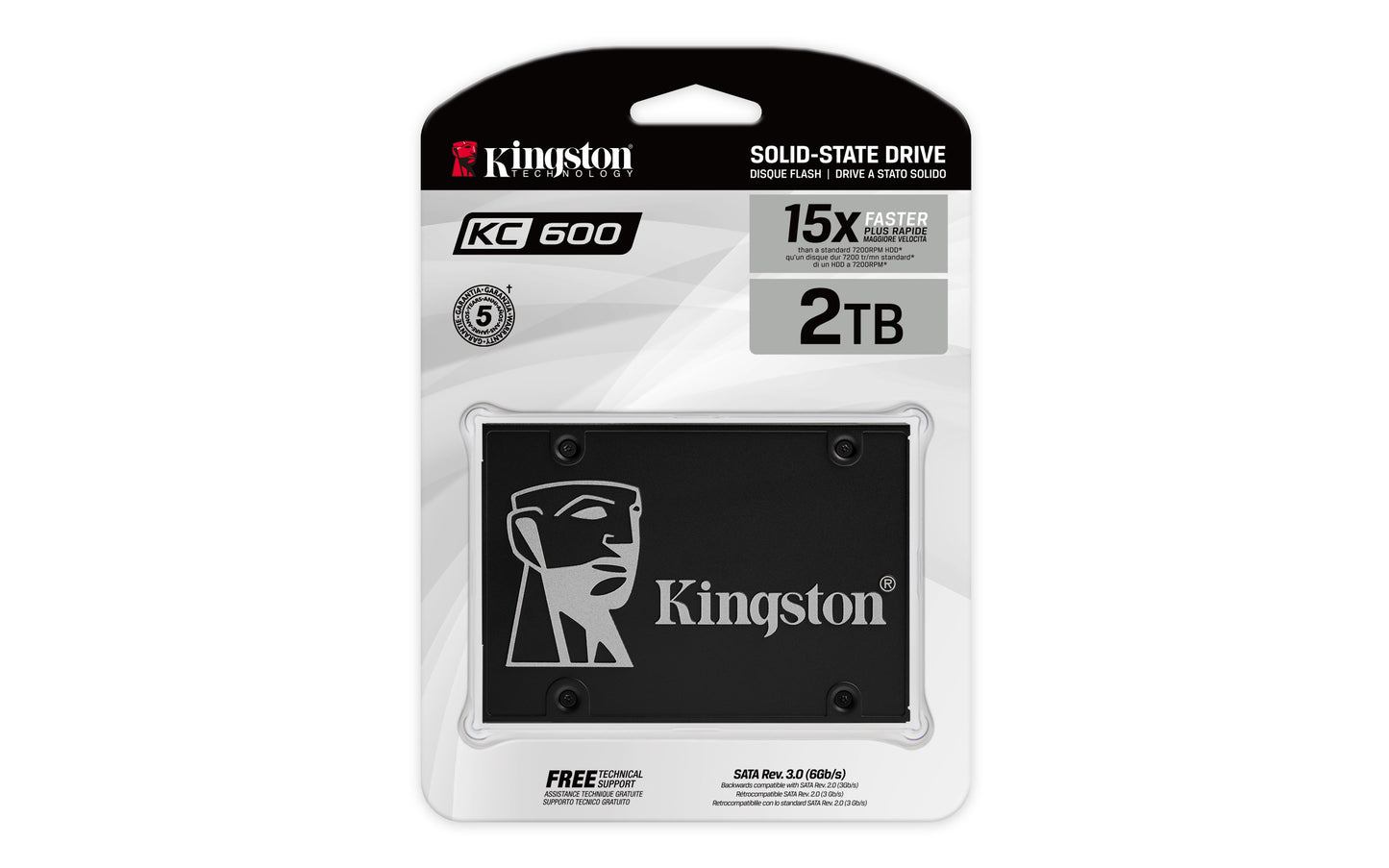 SSD Kingston Technology SKC600 de 2TB