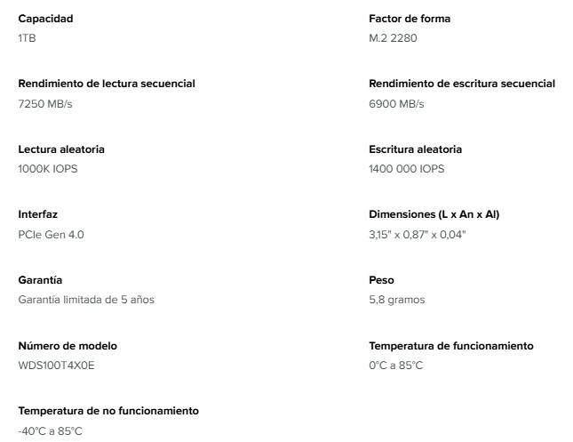 SSD SANDISK WDS100T4X0E