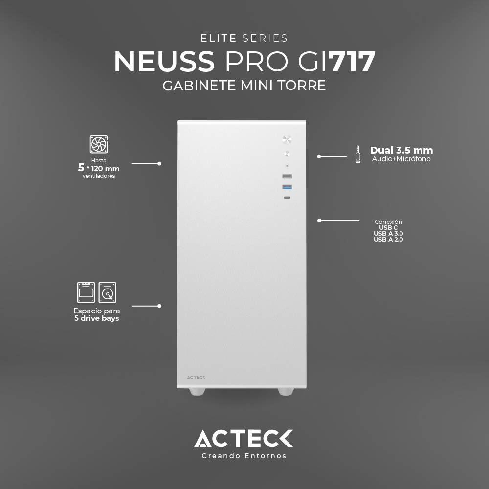Gabinete ACTECK GI717
